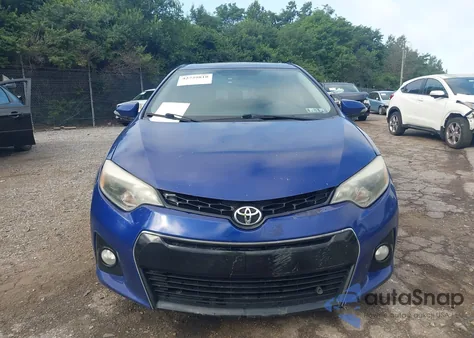 2014 Toyota Corolla S Premium from USA, damaged, VIN 2T1BURHE6EC032997